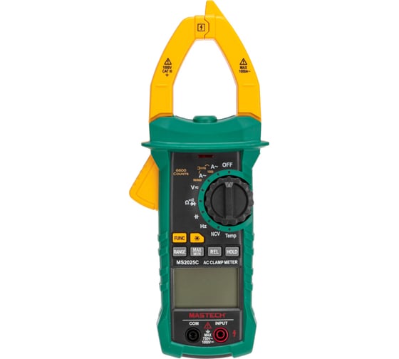 Токовые клещи Mastech ms2025c 13-1321