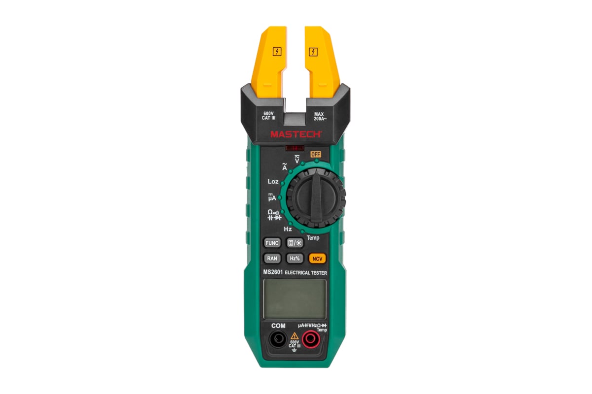Токовые клещи Mastech ms2601 13-1315 - выгодная цена, отзывы ...