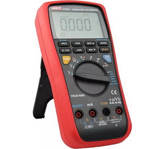 Измеритель сопротивления изоляции UNI-T ut533 106899