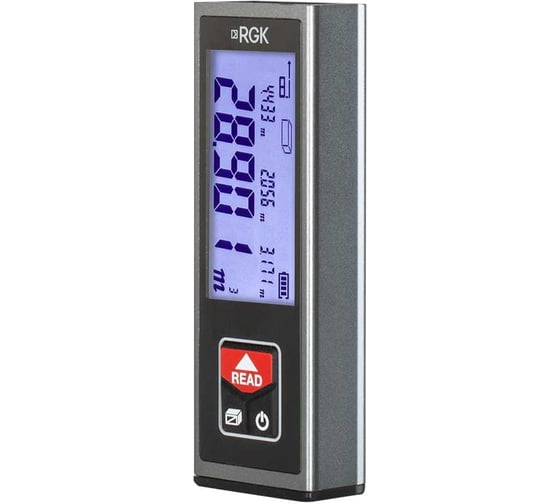 Лазерный дальномер RGK d40 с поверкой 755689 1