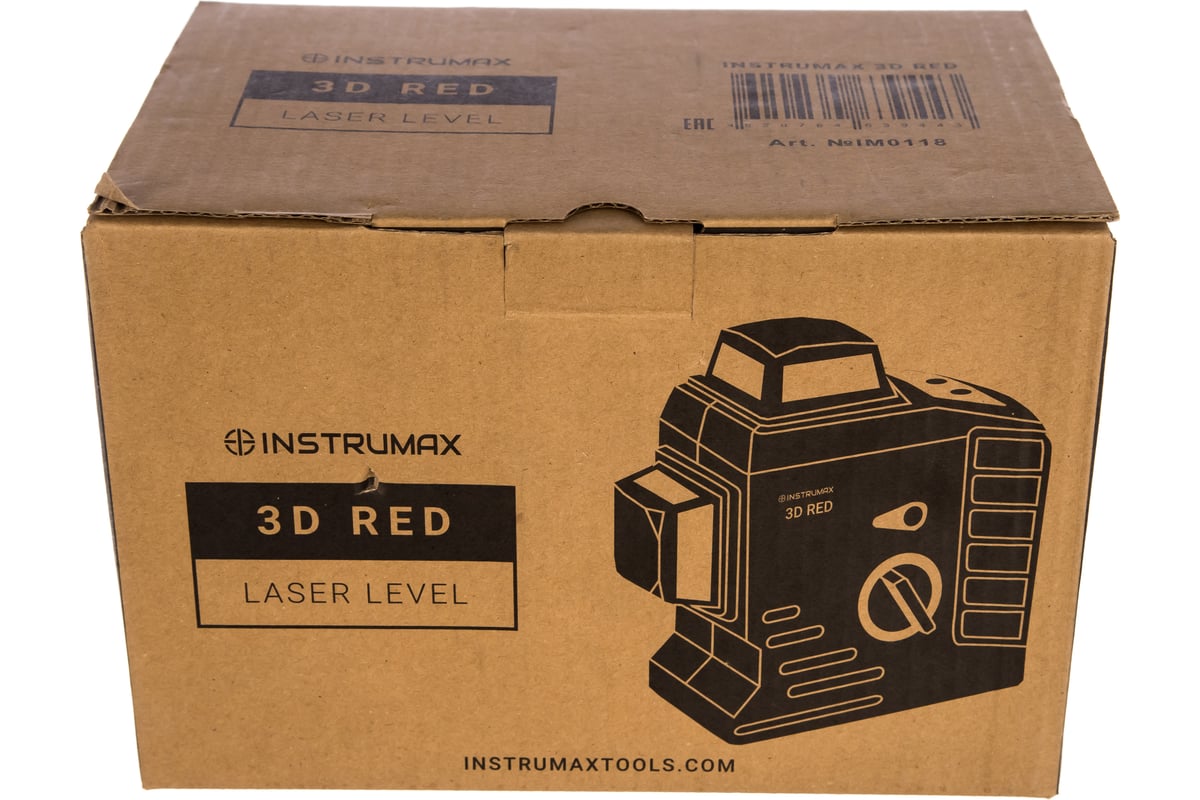Построитель лазерных плоскостей  3D RED IM0118 - выгодная цена .