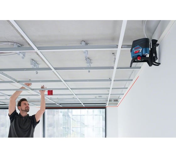 Комбинированный лазерный нивелир Bosch GCL 2-50 C + крепление RM2 + штатив BT 150 0.601.066.G02