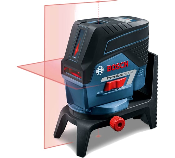Комбинированный лазерный нивелир Bosch GCL 2-50 C + 2 крепления + L-Boxx 0.601.066.G03