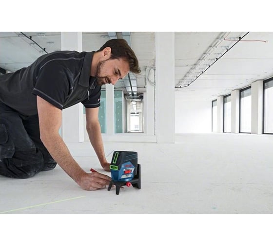 Комбинированный лазерный нивелир Bosch GCL 2-50 CG + 2 крепления + L-Boxx 0.601.066.H00