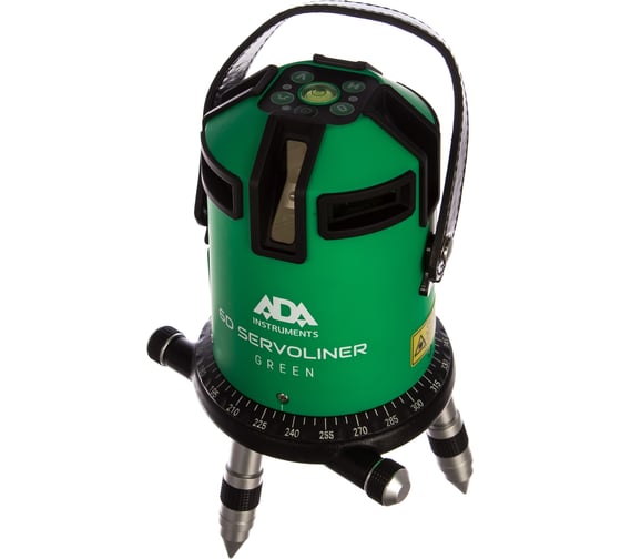 Лазерный уровень ADA 6D SERVOLINER GREEN А00500