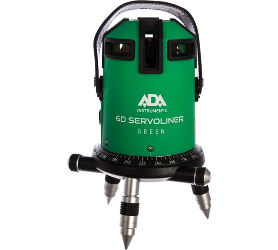 Лазерный уровень ADA 6D SERVOLINER GREEN А00500