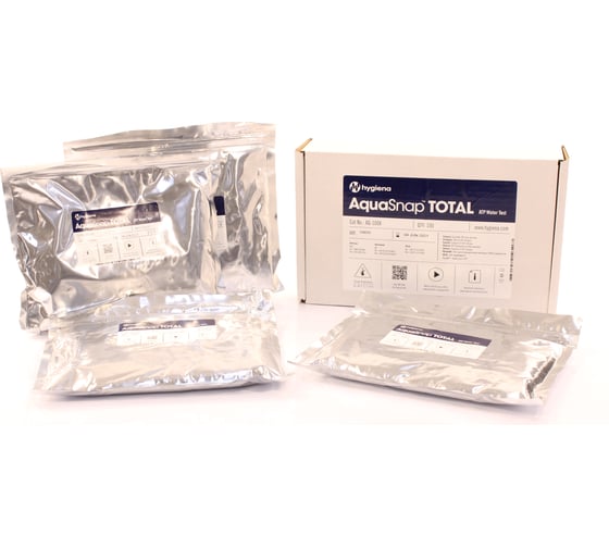 Экспресс-тест для жидкостей Hygiena AquaSnap Total АТФ, 100 шт. AQ100 Aquasnap 1