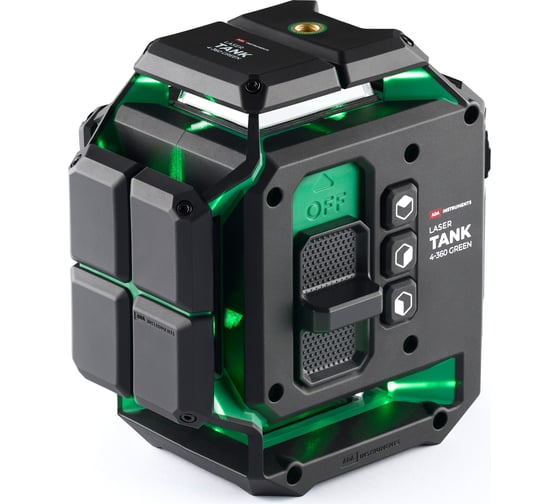 Профессиональный лазерный уровень ADA LaserTANK 4-360 GREEN ultimate edition А00632