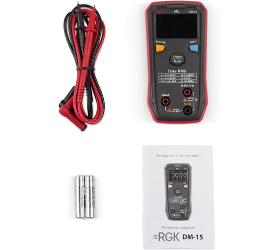 Цифровой мультиметр RGK DM-15 755153