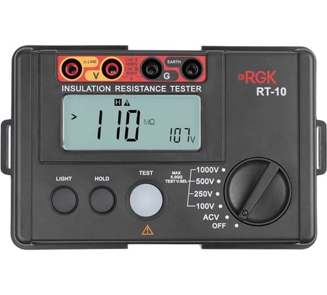 Мегаомметр RGK rt-10 755238