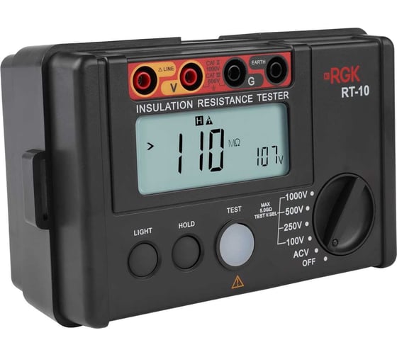 Мегаомметр RGK rt-10 755238
