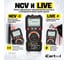 Профессиональный цифровой мультиметр iCarTool CATIII 1000V, СATIV 600V, TrueRMS, AC/DC IC-M120 12