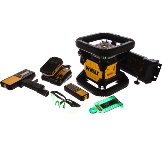 Ротационный лазерный уровень с зеленым лучом DeWALT DCE079D1G-QW