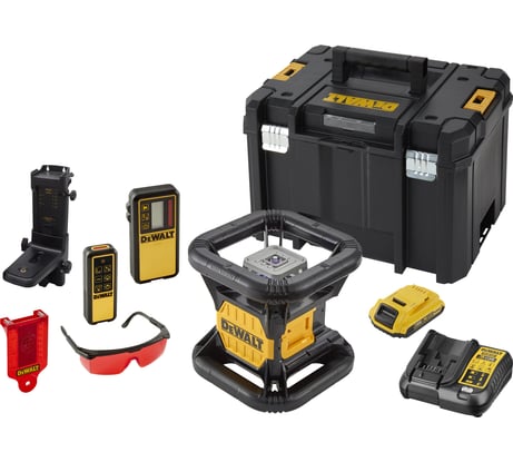 Ротационный лазерный уровень с красным лучом DeWALT DCE079D1R-QW