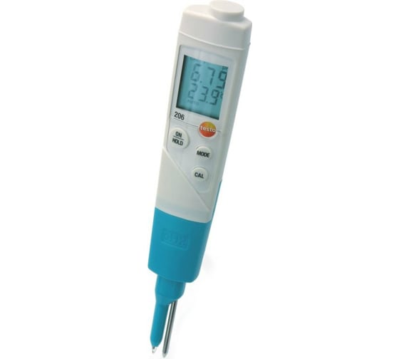 Измеритель уровня pH и температуры Testo 206-pH2 с поверкой