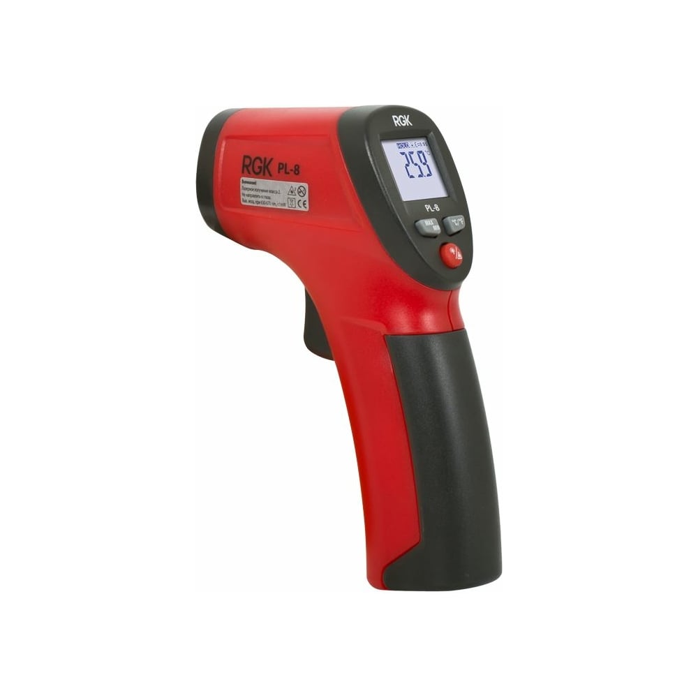 Пирометр RGK PL-8 с поверкой - выгодная цена, отзывы, характеристики, 1 ...