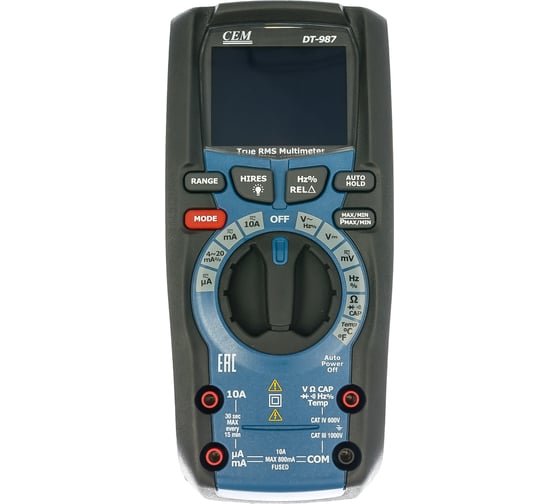 Цифровой мультиметр СЕМ DT-987 482230 1