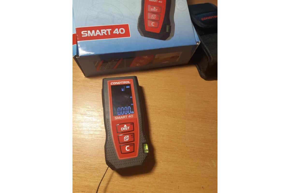 Лазерный дальномер CONDTROL Smart 40 1-4-097 - выгодная цена, отзывы .