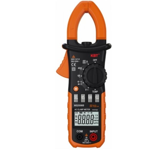 Цифровые токовые клещи КВТ MS2008B 76122 1