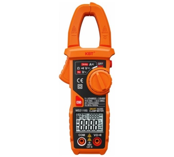 Цифровые смарт-токовые клещи КВТ MS2118S 76120 1