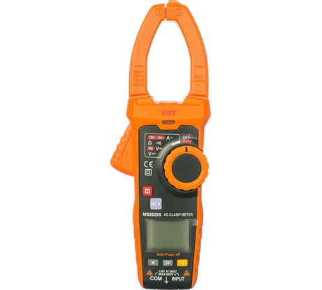 Цифровые смарт-токовые клещи КВТ MS2028S 76121