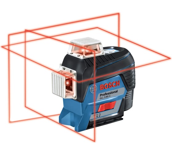 Лазерный нивелир Bosch GLL 3-80 C Professional в L-Boxx 0.601.063.R02 1
