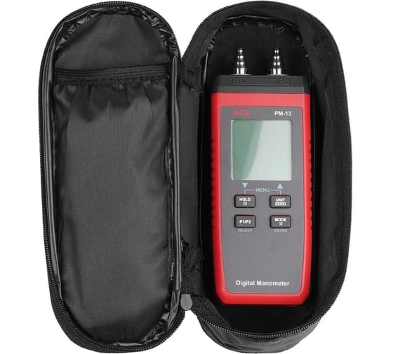 Цифровой манометр RGK PM-12 755184