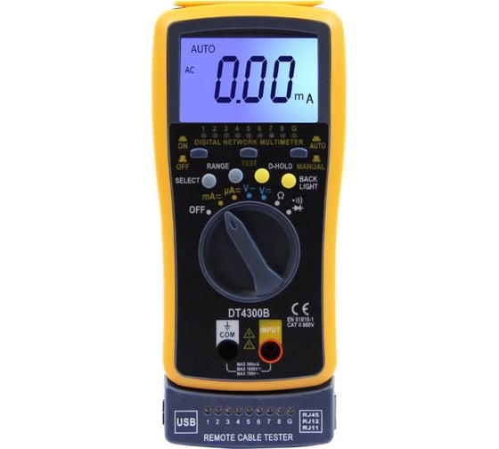 Кабельный мультиметр WHDZ DT4300B