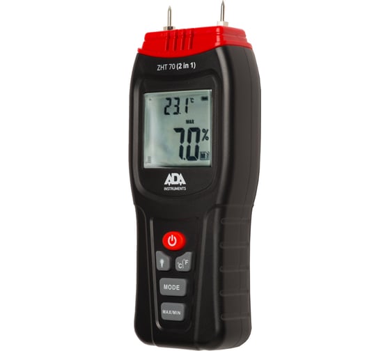Контактный измеритель влажности и температуры ADA ZHT 70 (2 in 1) А00518
