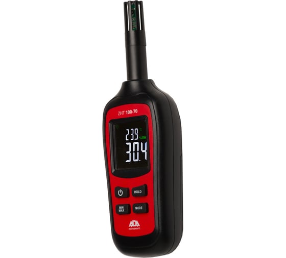 Бесконтактный измеритель влажности и температуры ADA ZHT 100-70 А00516