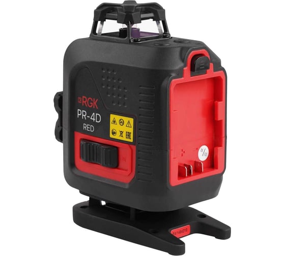 Лазерный уровень RGK pr-4d red 756822