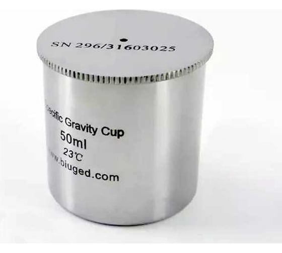 Пикнометр Biuged(BGD) BGD 296/3 -50 мл, стальной 00-00012483 1