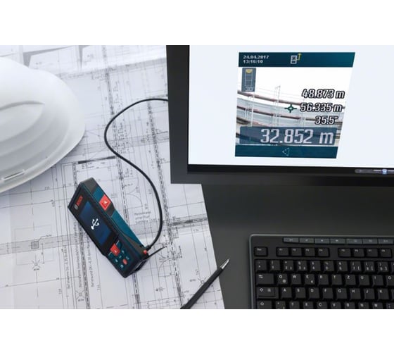 Лазерный дальномер Bosch GLM 120 C 0.601.072.F00