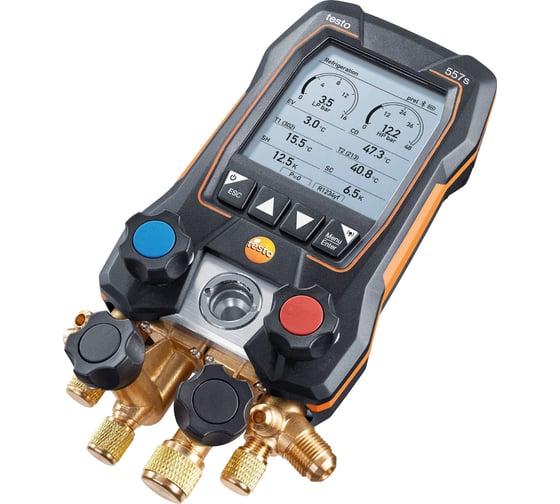 Цифровой манометрический коллектор Testo 557s комплект 1 в кейсе к0000037382