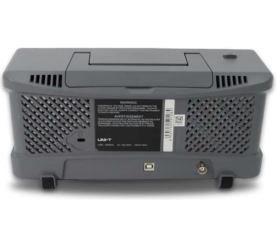 Цифровой осциллограф UNI-T UTD2052CEX+ 2 канала 50МГц 1Гв/с, цветной дисплей, USB 00-00011989