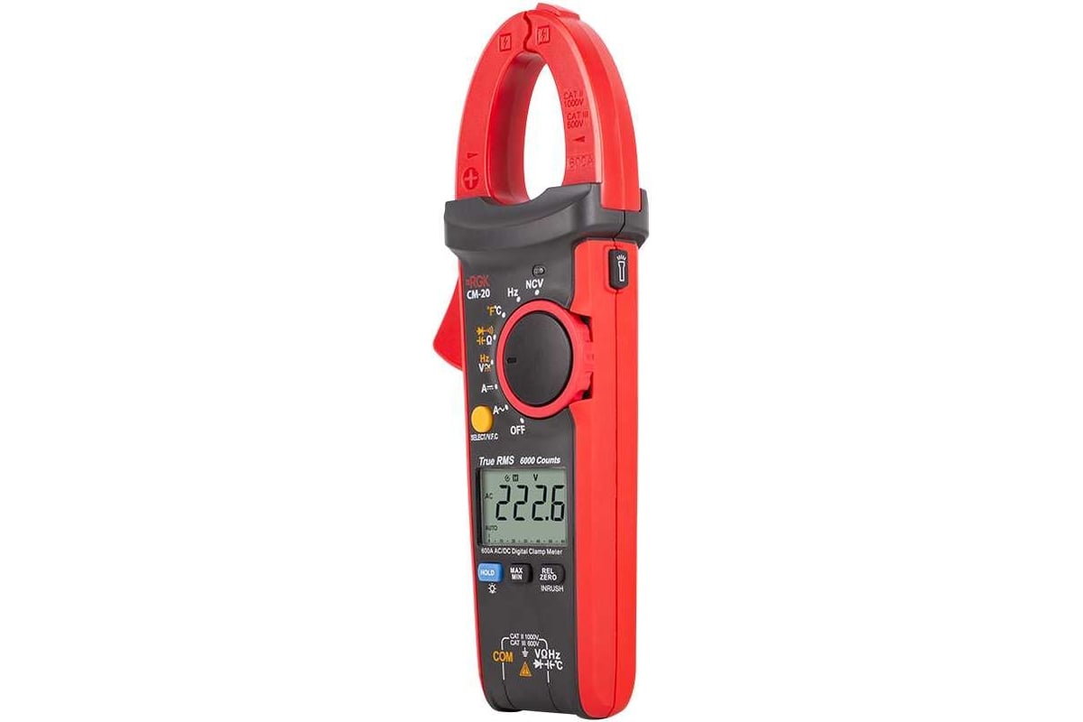 Токоизмерительные клещи с поверкой RGK CM-20 779692 - выгодная цена ...