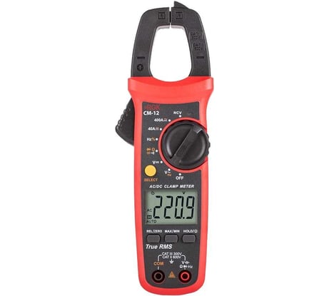 Токоизмерительные клещи с поверкой RGK CM-12 779685