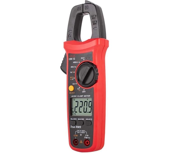 Токоизмерительные клещи с поверкой RGK CM-12 779685