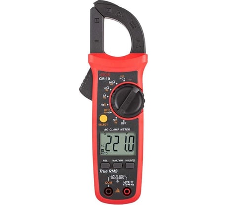 Токоизмерительные клещи c поверкой RGK CM-10 779678