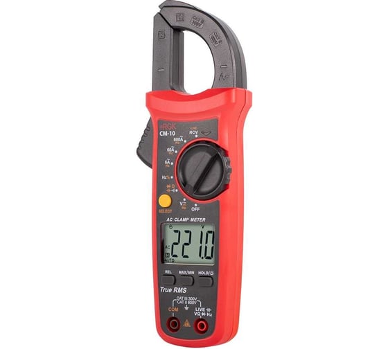 Токоизмерительные клещи c поверкой RGK CM-10 779678