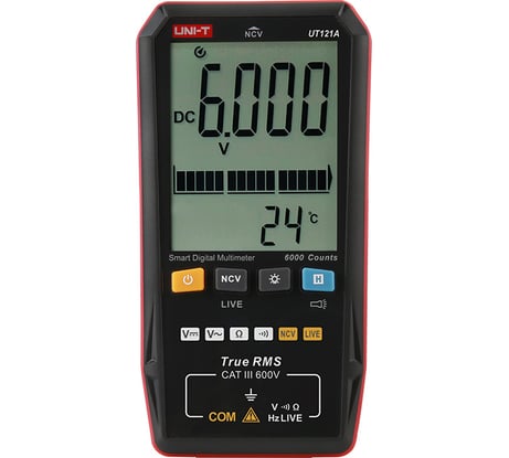 Цифровой карманный ультратонкий мультимер UNI-T UT121A автодиапазон 00-00012161 129236