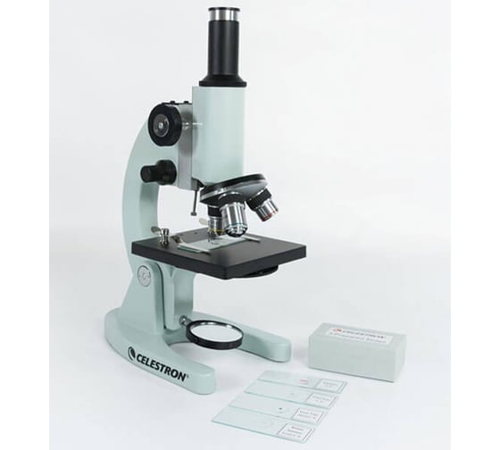 Биологический лабораторный микроскоп Celestron 400х 44102