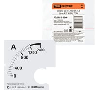 Шкала TDM ELECTRIC ш72 1200/5а-1.5, для а72 х/5а SQ1102-2066
