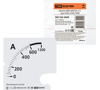 Шкала TDM ELECTRIC ш96 600/5а-1.5, для а96 х/5а SQ1102-2020