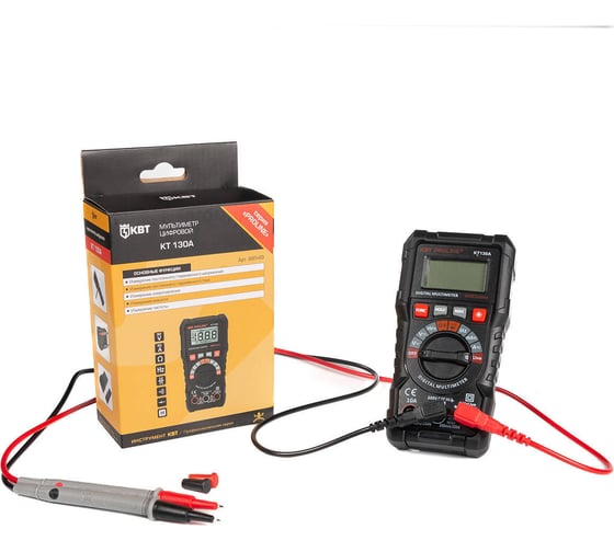 Цифровой мультиметр КВТ KT 130A PROLINE 88549