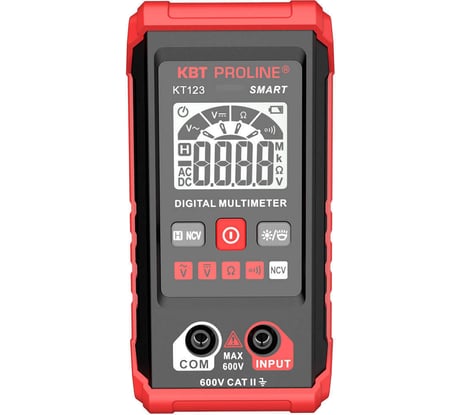 Цифровой мультиметр КВТ SMART KT 123 PROLINE 88550
