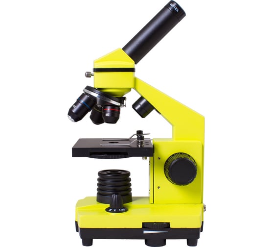 Микроскоп Levenhuk Rainbow 2L PLUS Lime\Лайм 69044