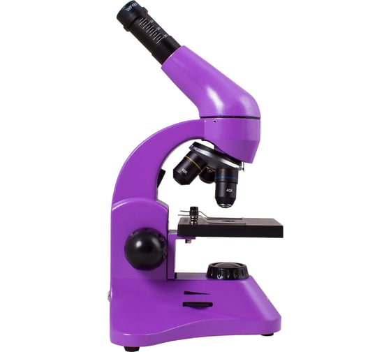 Микроскоп Levenhuk Rainbow 50L PLUS Amethyst\Аметист 69052