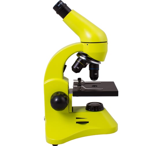 Микроскоп Levenhuk Rainbow 50L PLUS Lime\Лайм 69054