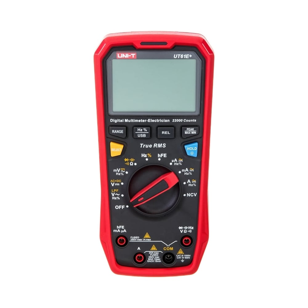 Цифровой мультиметр UNI-T UT61Е+ - выгодная цена, отзывы ...